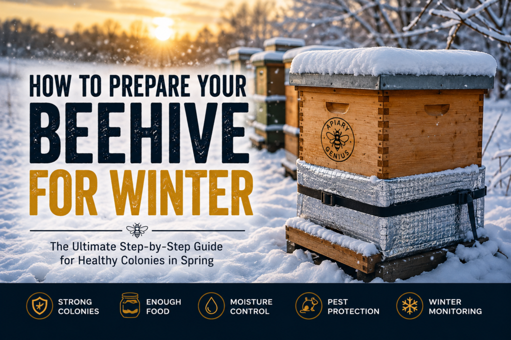 How to prepare your beehive for winter with proper insulation and moisture control